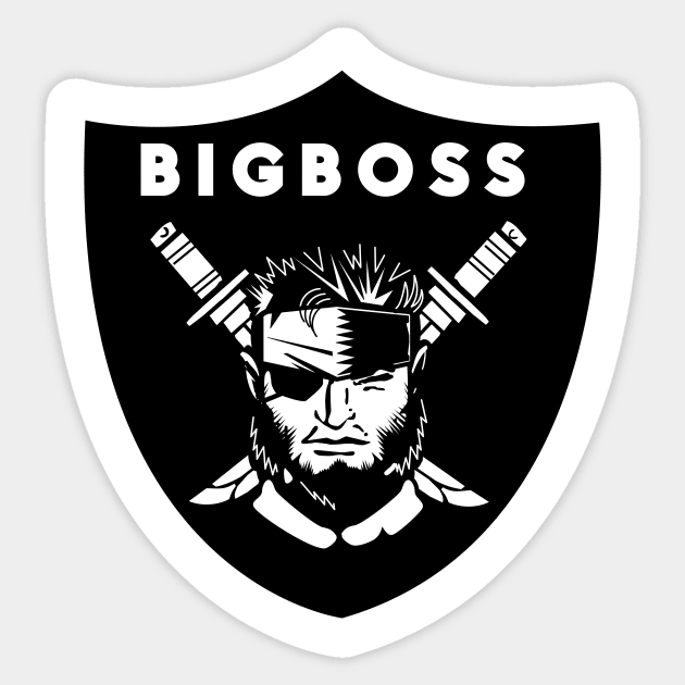 RDRs x MGS - Big Boss Sticker by BtnkDRMS